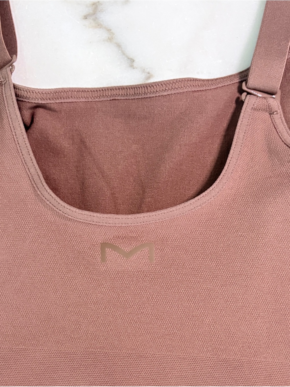 NWT Maidenform Seamless Romper Firm Control Bodysuit Cocoa Mocha  Size 2XL - Picture 6 of 10